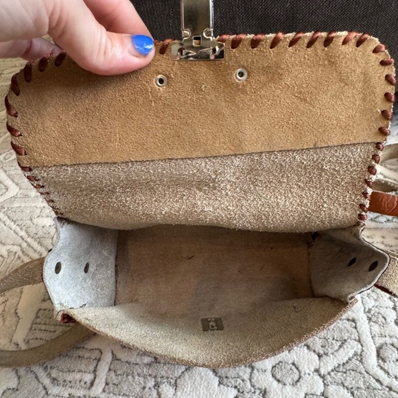 Rd CROSSBODY BAG all leather - Picture 8 of 13